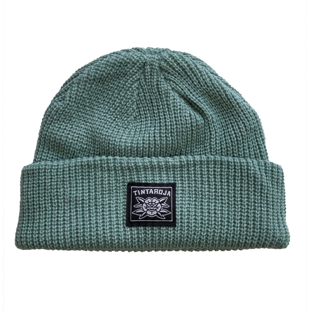 Skull cap verde agua